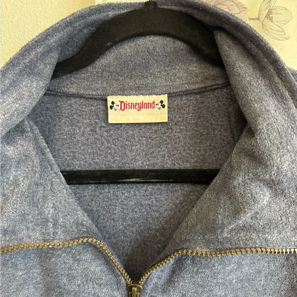 Disneyland 1955 Mickey Mouse Quarter Zip Fleece Pullover